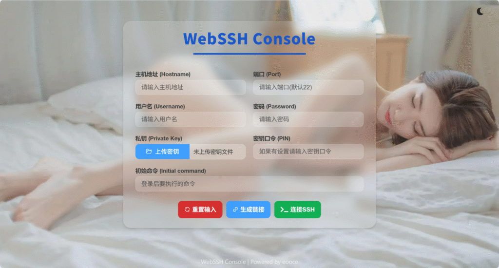 最好用的webssh，超快的连接速度，高并发连接，sftp管理，集成快速连接api-米粒博客